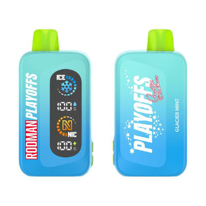 Rodman Playoffs Disposable | 50000 Puffs | 20mL | 50mg | MOQ 5 | Glacier Mint
