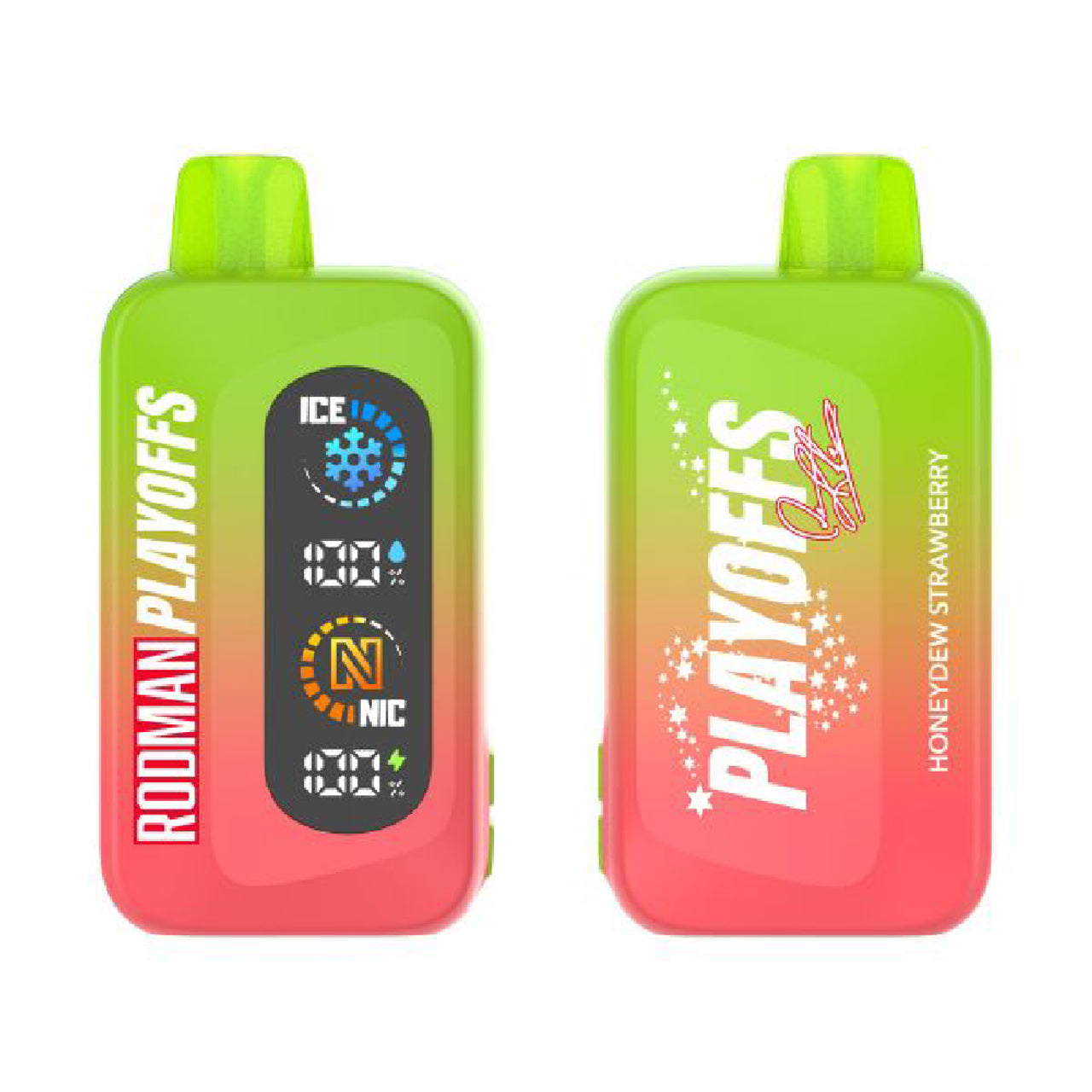 Rodman Playoffs Disposable | 50000 Puffs | 20mL | 50mg | MOQ 5 | Honeydew Strawberry