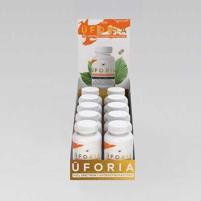UFORIA 7-Hydroxymitragynine (Bottle) - 225mg 15ct Tablet