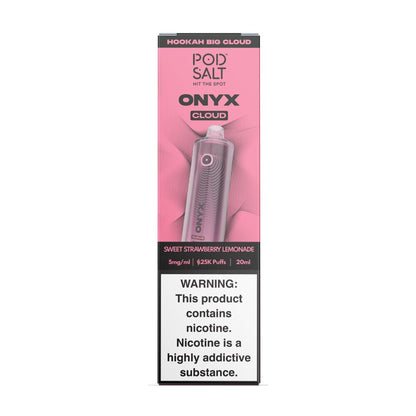Onyx Cloud (Dispo) | (25000Puff) |(20mL) | MOQ 5 | Sweet Strawberry Lemonade