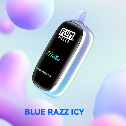 Flum Mello Disposable | 20000Puff | 15mL | 50mg | MOQ 5 | Blue Razz Icy