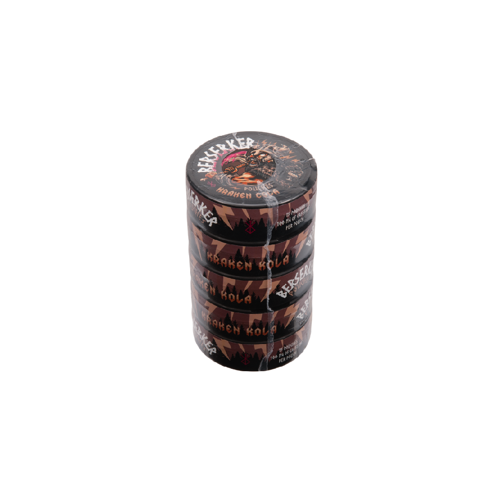 Berserker (Caffeine Pouch)(15ct Can)(5pc Display) - Kraken Cola