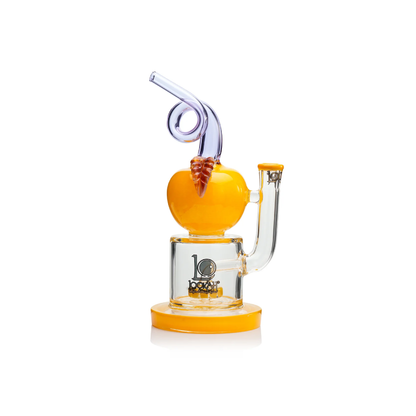 Lookah 12” Cute Apple Percolator Dab Rig (WPC1222YL) - Yellow