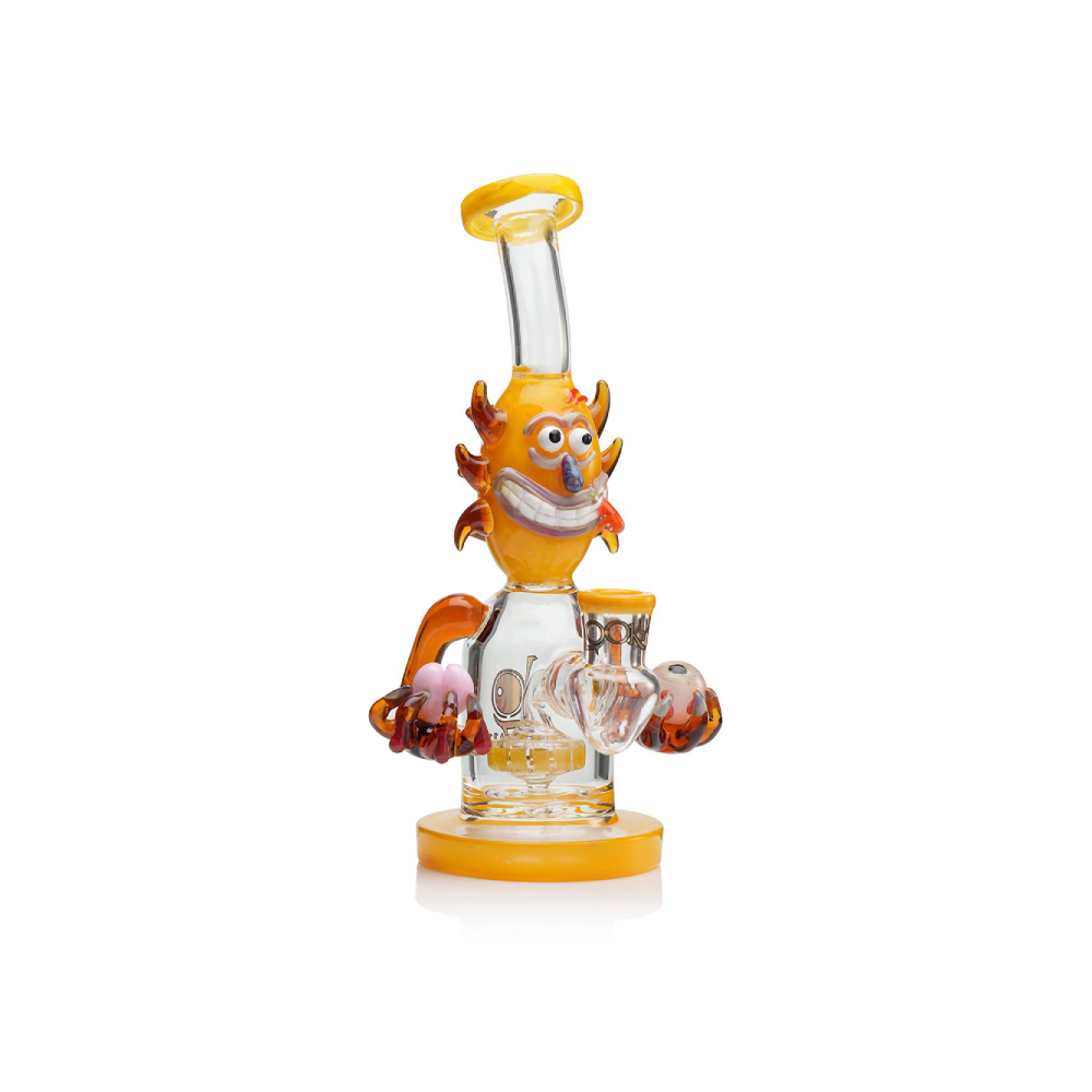 Lookah 12” Cool Percolator Alien Bong (WPC1223YL) - Yellow