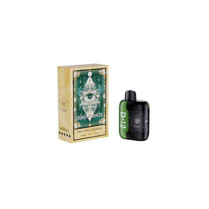 Dimension 12 THC-P Disposable (5g) - Pineapple Express with packaging