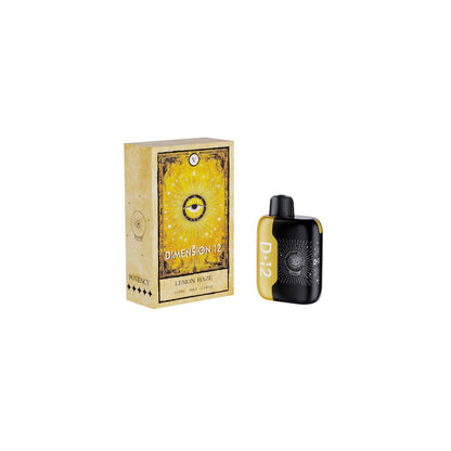 Dimension 12 THC-P Disposable (5g) - Lemon Haze with packaging