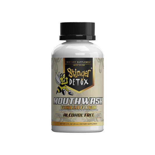 Stinger Detox (Liq Supplement) Mouthwash 59mL 2oz | Vanilla