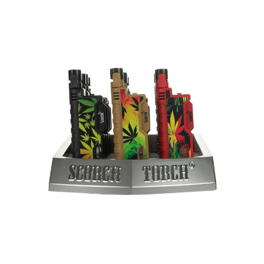 Scorch Torch (DSPLY 12pc)(Lighter) No. 61746 - Assorted Design (SAS)
