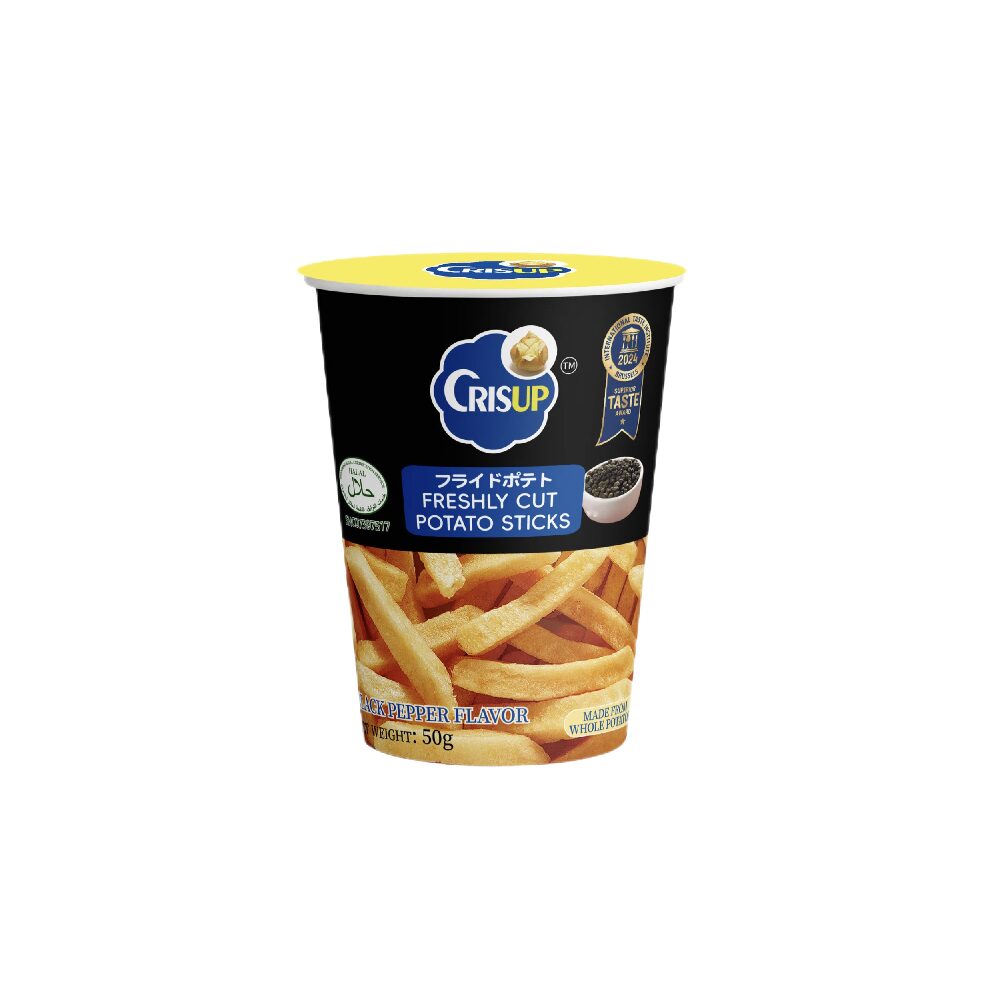 Crisup Potato Sticks - Black Pepper Flavor