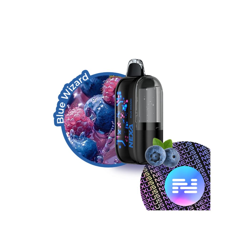 NEXA Ultra (Dispo) | (50000Puff) | (20mL) | InvisaCloud Edt. | Blue Wizard