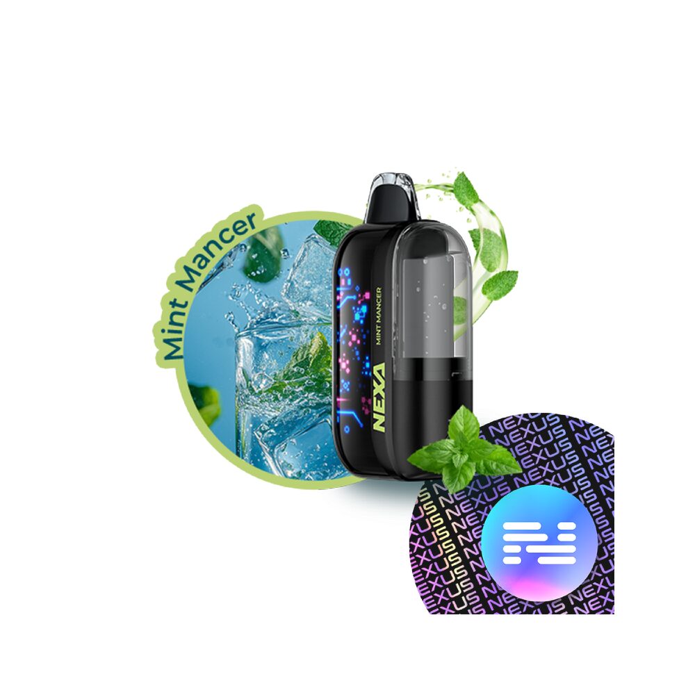NEXA Ultra (Dispo) | (50000Puff) | (20mL) | InvisaCloud Edt. | Mint Mancer