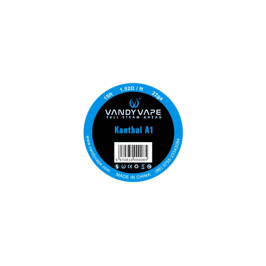 Vandy Vape Build Wire (Wire Spools)(15ft) Kanthal A1 - 1.52ohm 22ga
