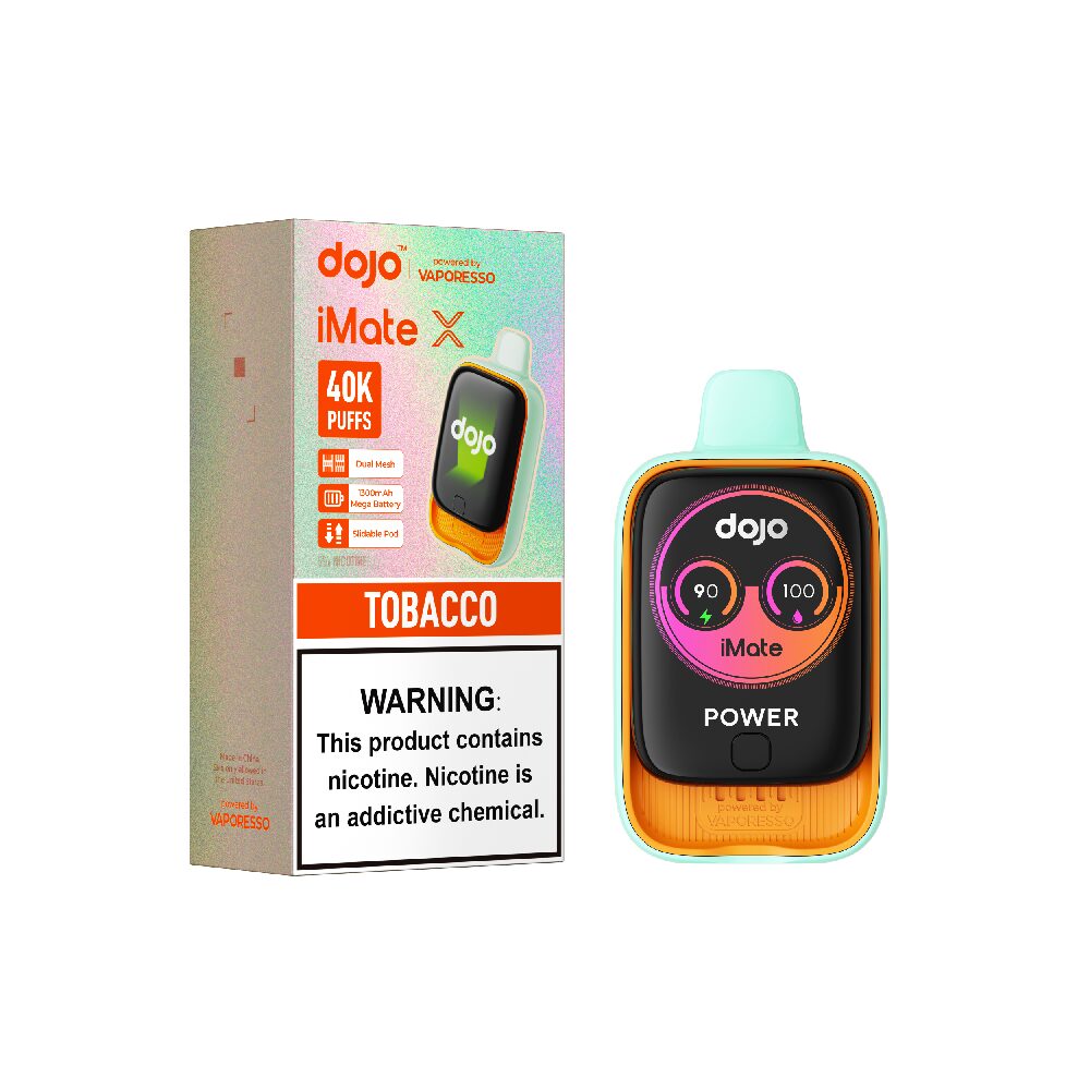 iMate X 40K Disposable Kit (Dispo)(40000Puff)(20ml) - Tobacco with packaging