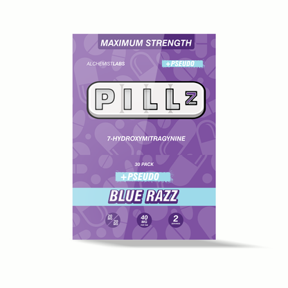 Pillz (DISPLY 30pc)(Kratom)(Tablets)(40mg 1ct Pouch)