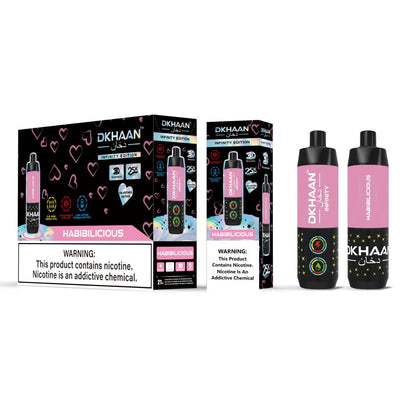 Dkhaan Infinity (Dispo) (25000Puff)(20mL)- Habibilicious
