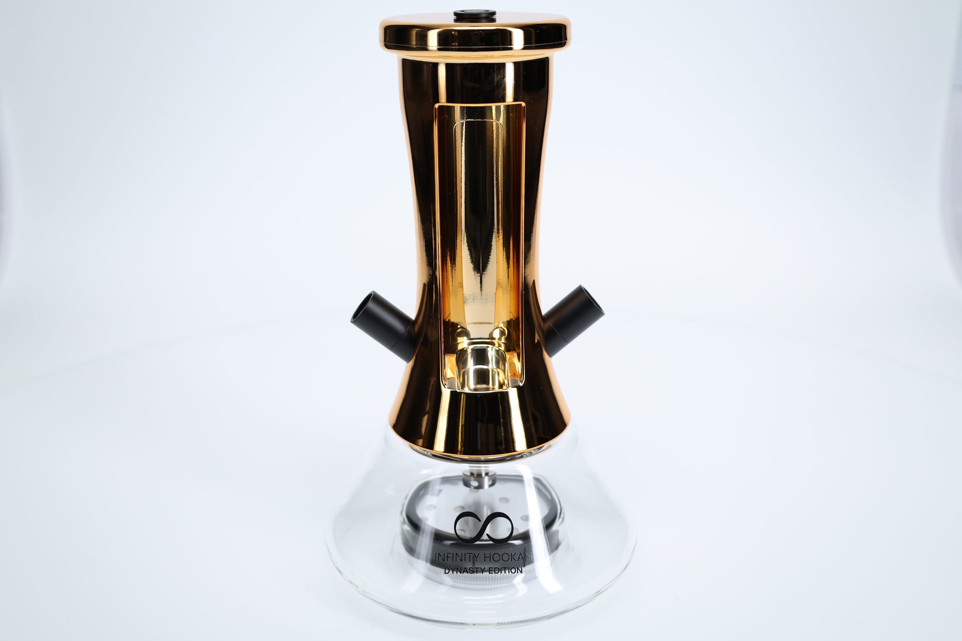 Dkhaan Infinity Portable Hookah Nest-Gold Chrome
