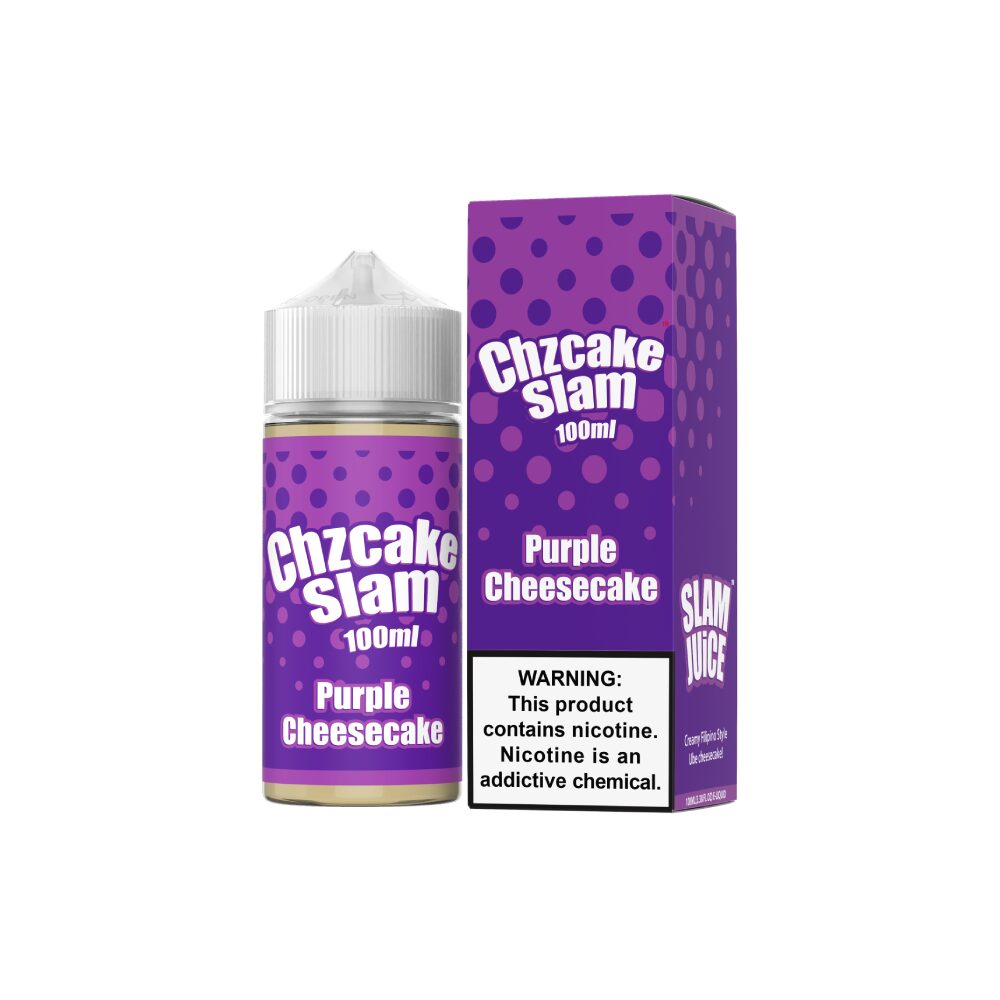 Slam Juice Series E-Liquid 100mL – Freebase- Chzcake Slam