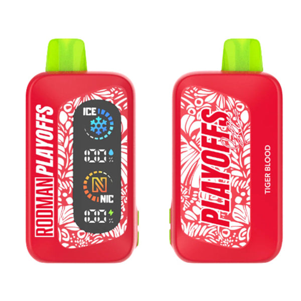 Rodman Playoffs Disposable - Tiger Blood