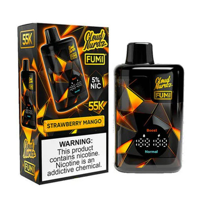 Fumi x Cloud Nurdz (Dispo) (55000Puff)  (20mL) - Strawberry Mango