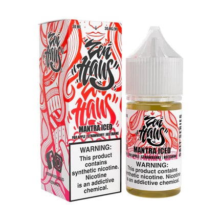 Zen Haus Salt Series E-Liquid | 30mL | (Salt Nic) | Mantra Ice