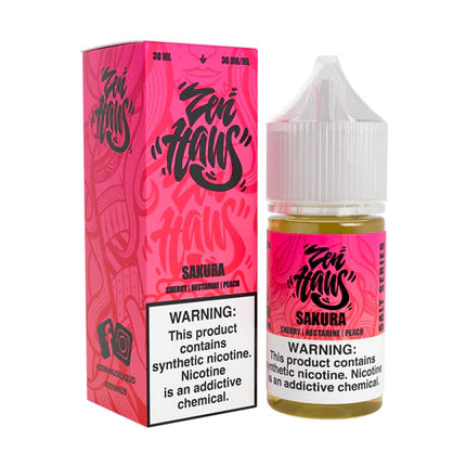 Zen Haus Salt Series E-Liquid | 30mL | (Salt Nic) | Sakura 