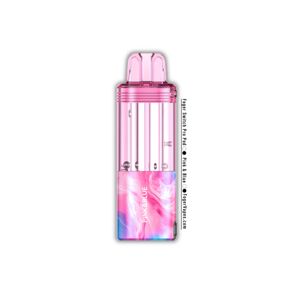 Foger Switch Pro – Replacement Pod 19mL - Pink Blue