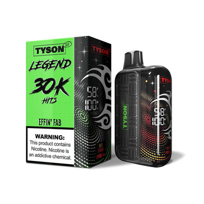 Tyson 2.0 Legend Disposable 30k Puffs 50mg (16mL) - Effin Fab
