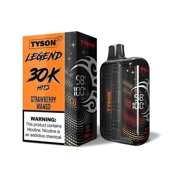 Tyson 2.0 Legend Disposable 30k Puffs 50mg (16mL) - Strawberry Mango