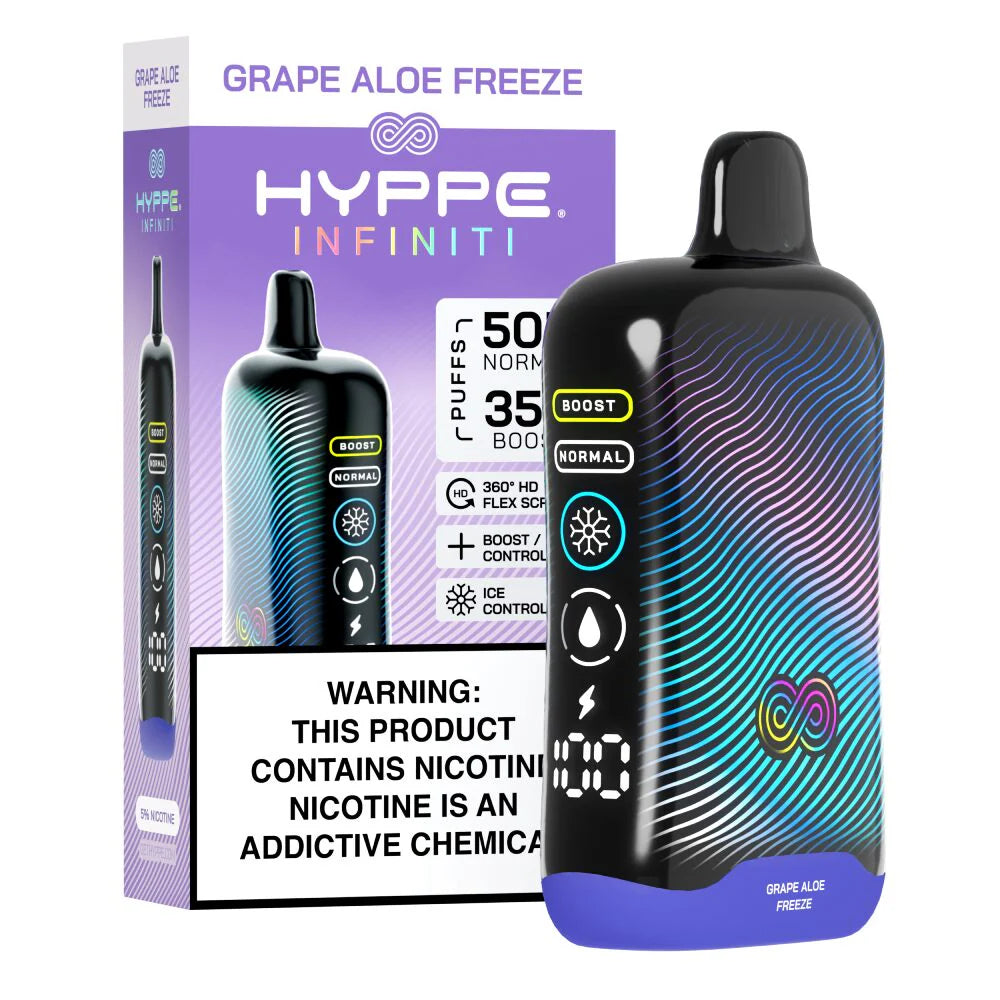 Hyppe Infiniti Disposable - Grape Aloe Freeze
