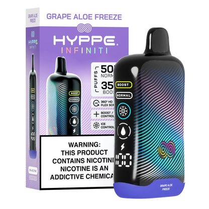 Hyppe Infiniti Disposable - Grape Aloe Freeze