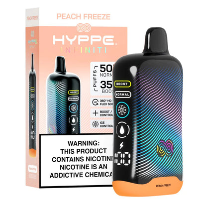 Hyppe Infiniti Disposable - Peach Freeze