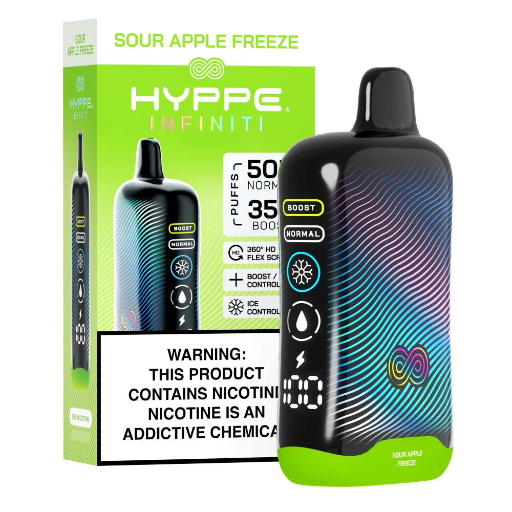 Hyppe Infiniti Disposable - Sour Apple Freeze