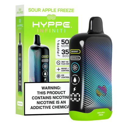 Hyppe Infiniti Disposable - Sour Apple Freeze