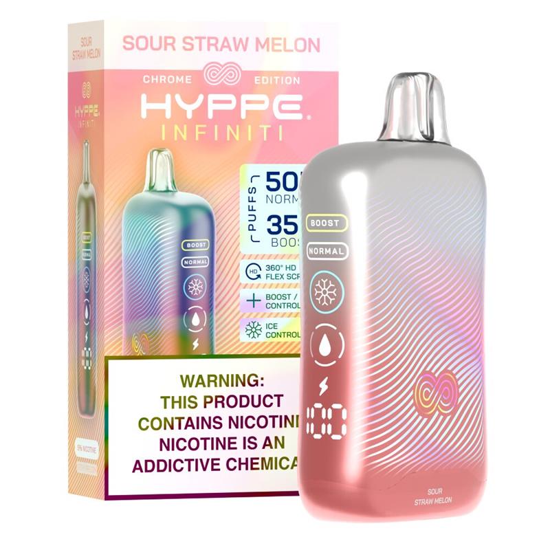 Hyppe Infiniti Disposable - Sour Straw Melon