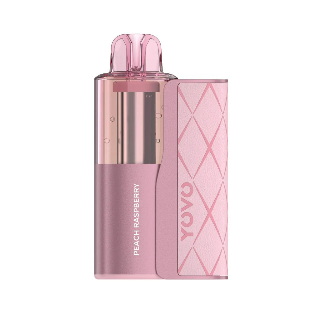 Yovo JB50000 Disposable + Power Dock - Peach Raspberry
