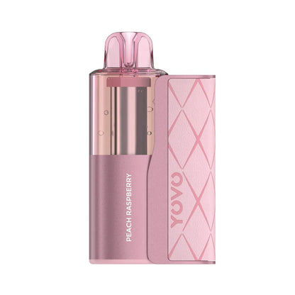 Yovo JB50000 Disposable + Power Dock - Peach Raspberry