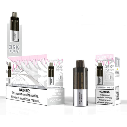 Pebble X Disposable Pod - Strawberry PKN Fab
