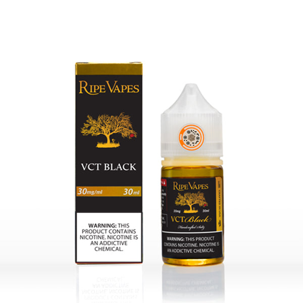 Ripe Vapes E-Liquid 30mL (Salt Nic) - VCT Black