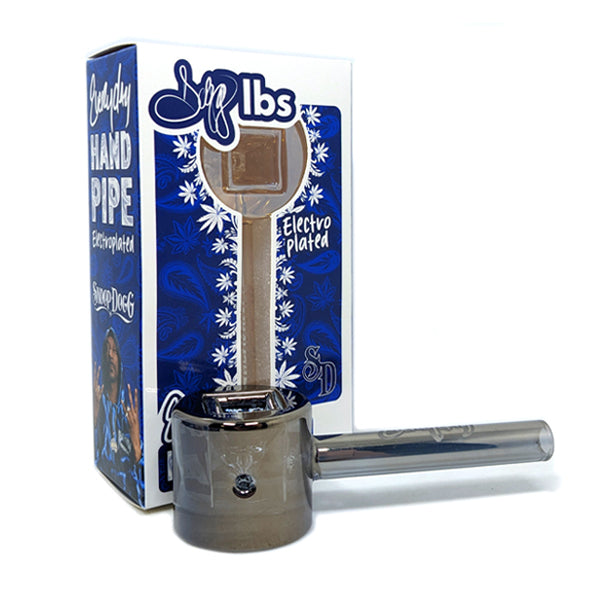 Dogg Lbs (Hand Pipe) 4" Everyday Electro Plated Cylinder - Smoke