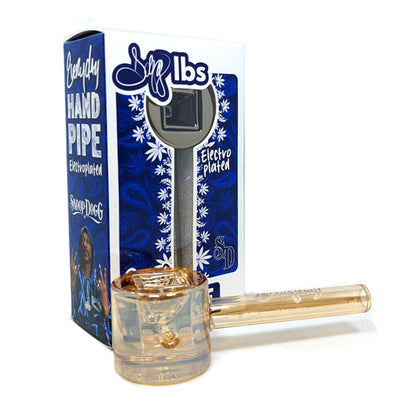 Dogg Lbs (Hand Pipe) 4" Everyday Electro Plated Cylinder - Gold