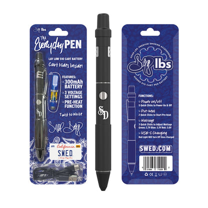 Dogg Lbs (510BATT) Tha Everyday Cart Pen - Black