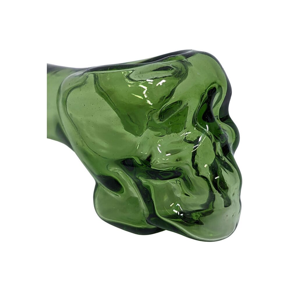 Death Row Records (Hand Pipe) DRHP0006-0027 4″ Color Skull - Assorted Colors