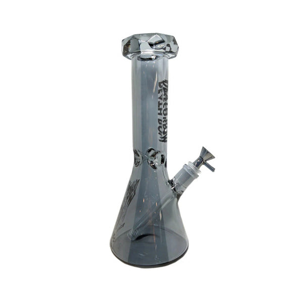 Death Row Records (Water Pipe) 12" Electro Plated Beaker with 14mm Bowl -  Smoke