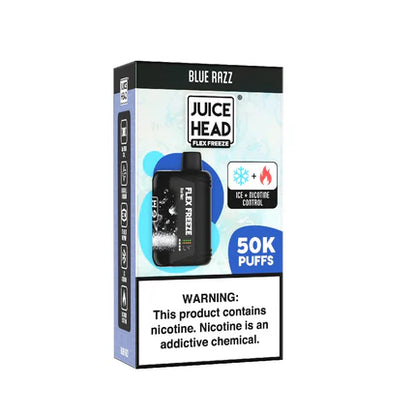 Juice Head Flex Freeze (Dispo) (50000Puff)(18mL) - Blue Razz