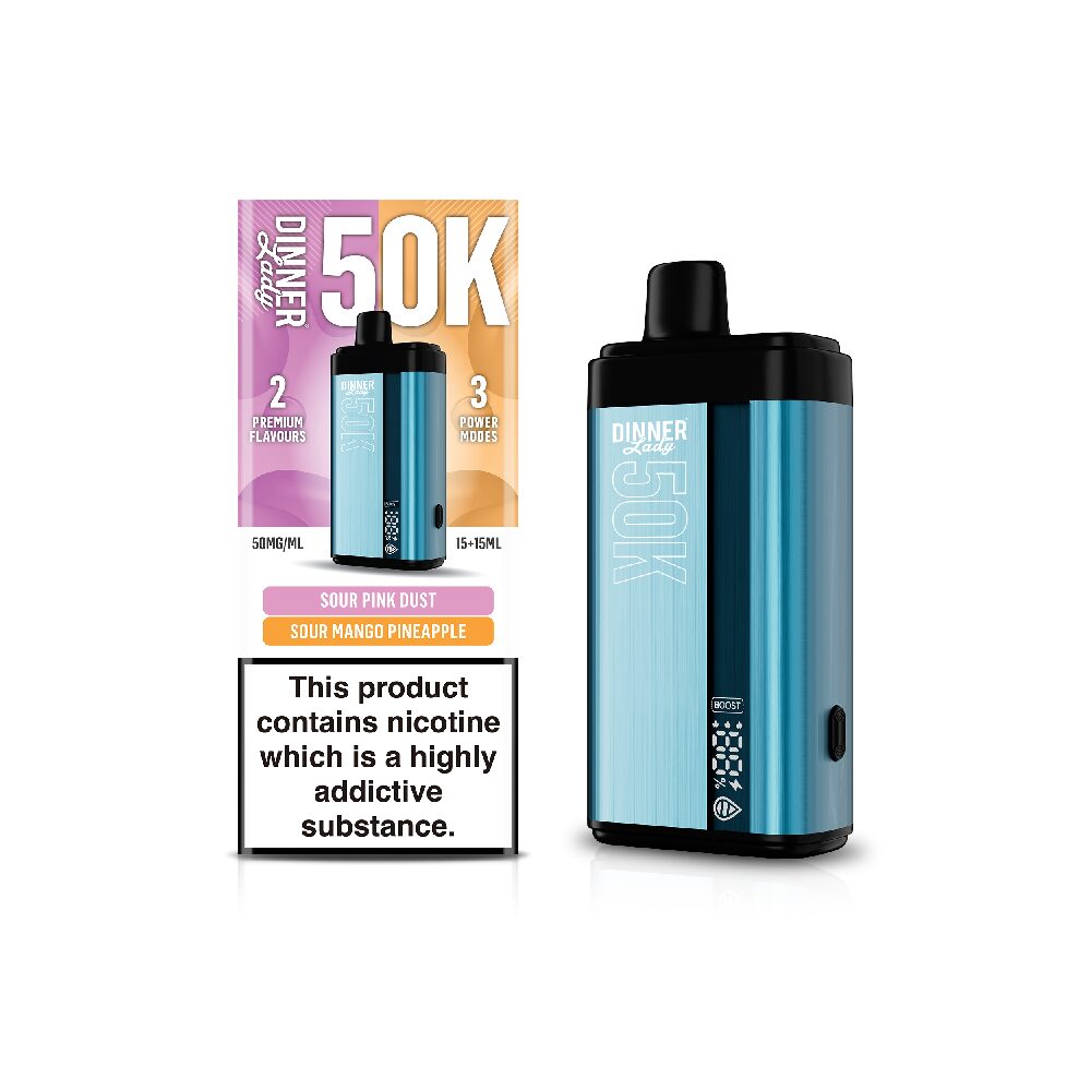 Dinner Lady Disposable - 15 mL Sour Pink Dust + 15mL Sour Mango Pineapple