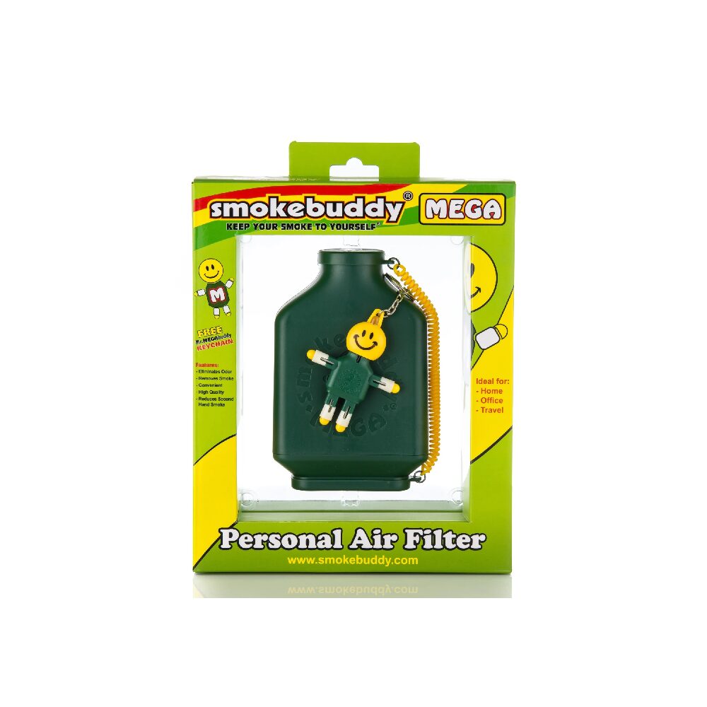 Smokebuddy (Air Filter) Mega Personal Air Filter - Green