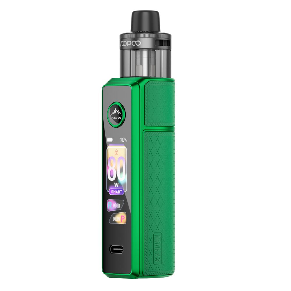 Voopoo Drag X3 Starter Kit - Moss Green
