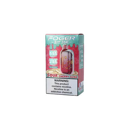 Foger Bit (Dispo) (35000Puff)(21mL) - Sour Cherry Gush