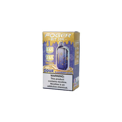 Foger Bit (Dispo) (35000Puff)(21mL) - Sour Blackberry Gush