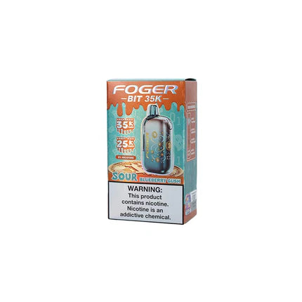Foger Bit (Dispo) (35000Puff)(21mL) - Sour Blueberry Gush